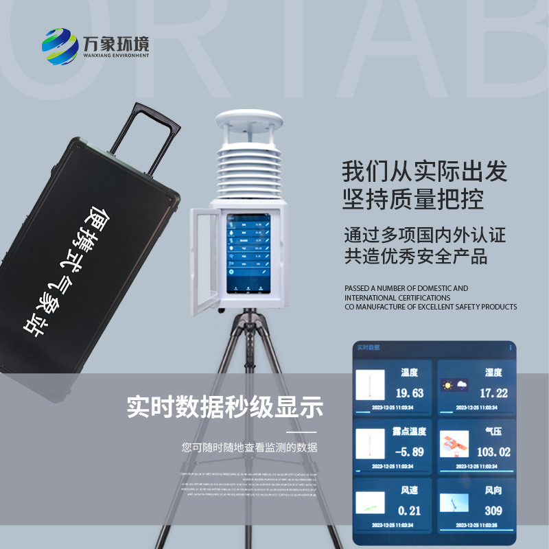 七要素一體化氣象監測設備——七要素融合，全面洞察天象