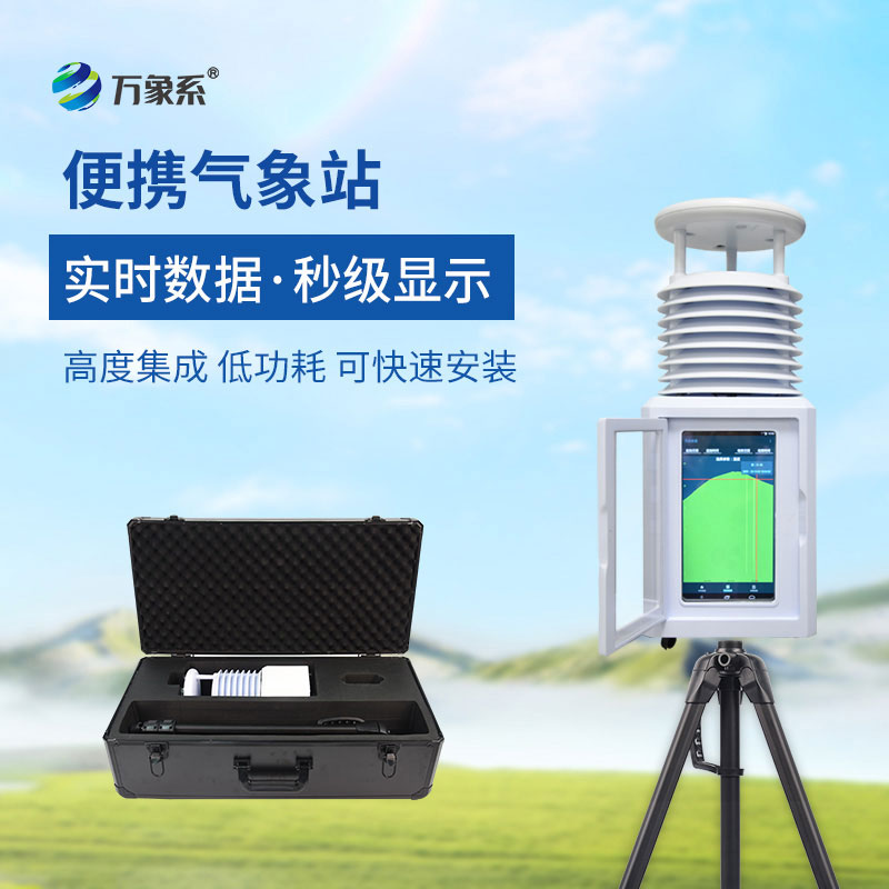 迷你身形大能量：自動便攜式氣象站守護每一處氣象環境